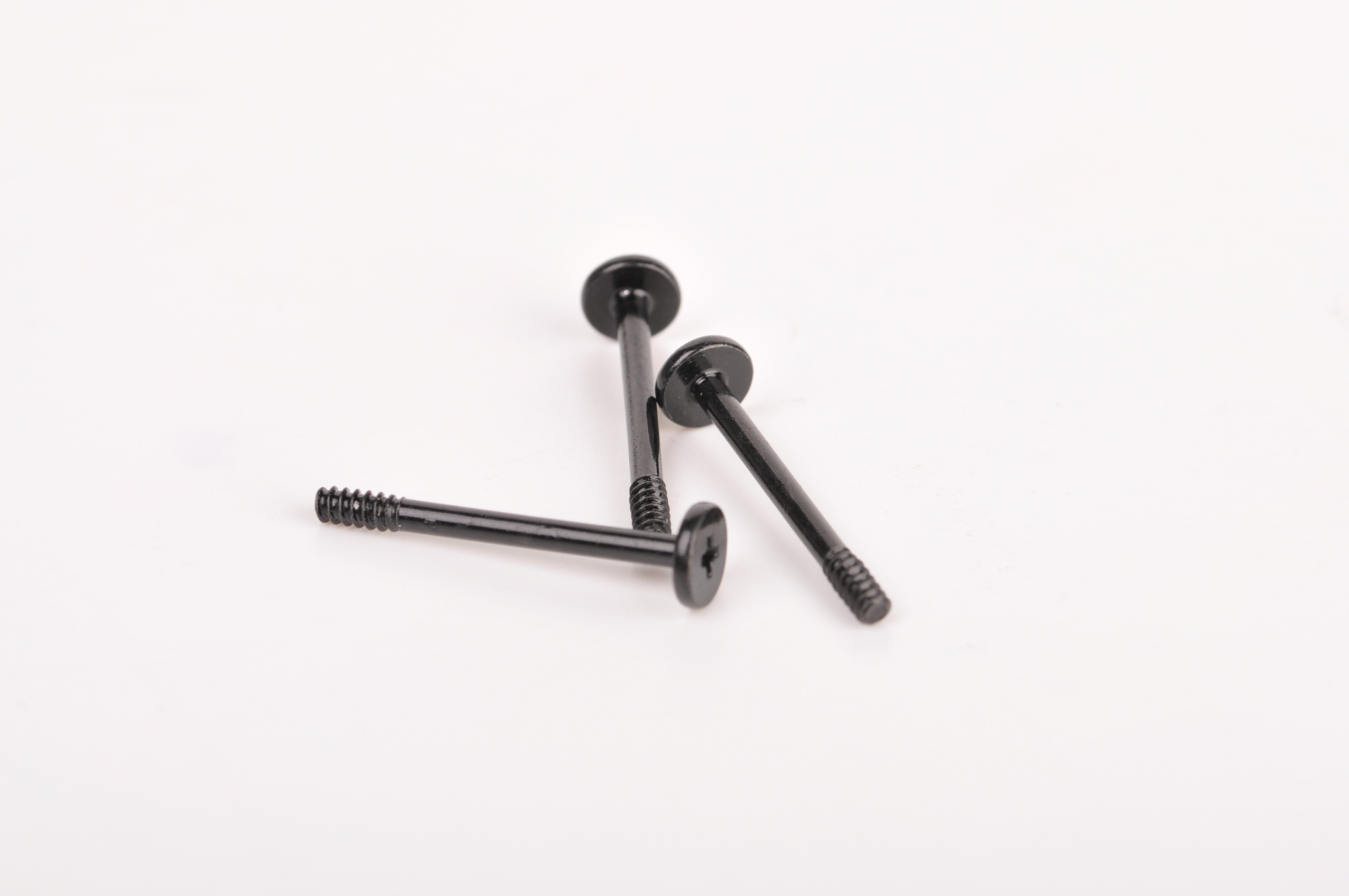 M2X20平頭半螺絲、鐵黑鋅